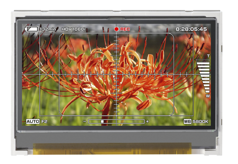 3.5-Inch System-on-Glass LCD Module (Transmissive)