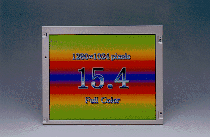 39cm(15.4型)TFTカラー液晶ディスプレイ